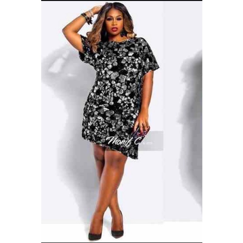 Monif C sequin dress